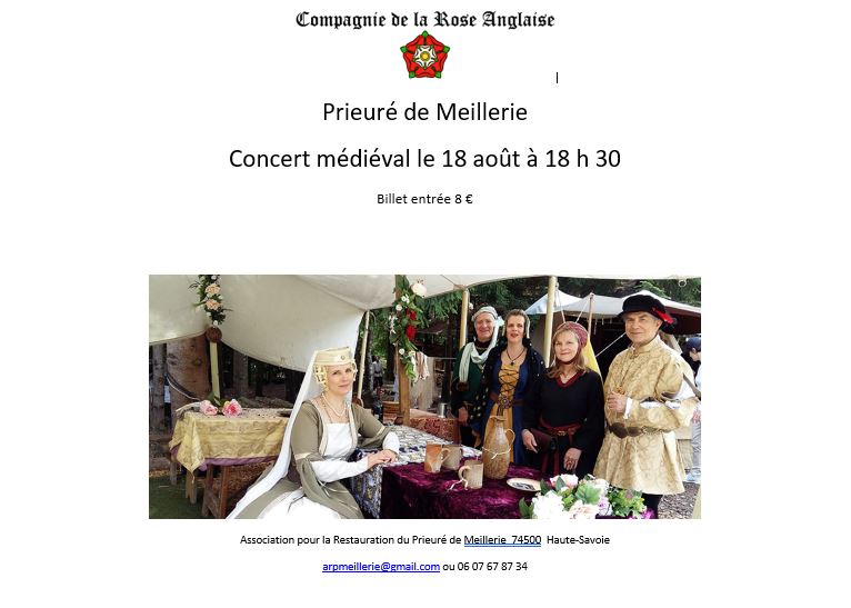 2018 concert medieval